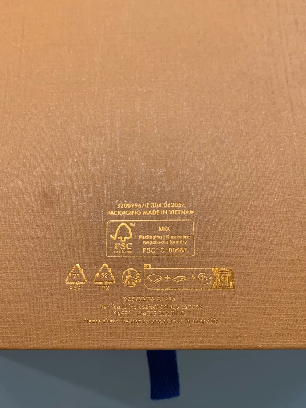 Authentic Louis Vuitton Orange Gift Box (empty) Medium Rectangle 12.25x8.5x4.75”